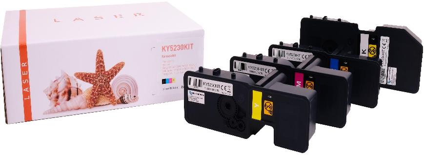 4er Pack Alternativ-Toner - kompatibel zu Kyocera TK-5230