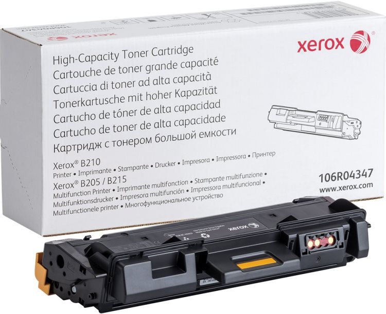 ORIGINAL Xerox 106R04347 / B210 - Toner schwarz (High Capacity)