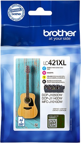 ORIGINAL Brother LC-421XL VAL - 4er Pack Druckerpatronen