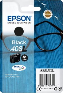 ORIGINAL Epson 408L BK - Druckerpatrone schwarz (XL)