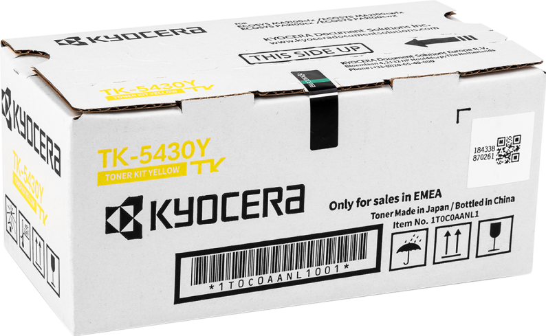 ORIGINAL Kyocera TK-5430Y / 1T0C0AANL1 - Toner gelb