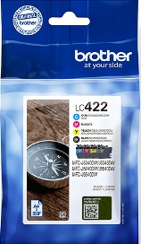 ORIGINAL Brother LC-422 VAL - 4er Pack Druckerpatronen