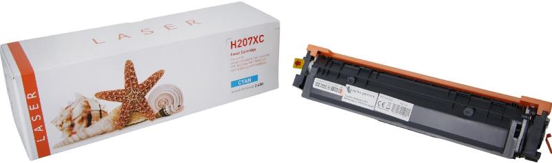 Alternativ-Toner - kompatibel zu HP 207X / W2211X - cyan (High Capacity)