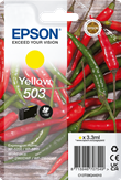 ORIGINAL Epson 503 Y - Druckerpatrone gelb
