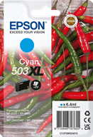 ORIGINAL Epson 503XL C - Druckerpatrone cyan (High Capacity)